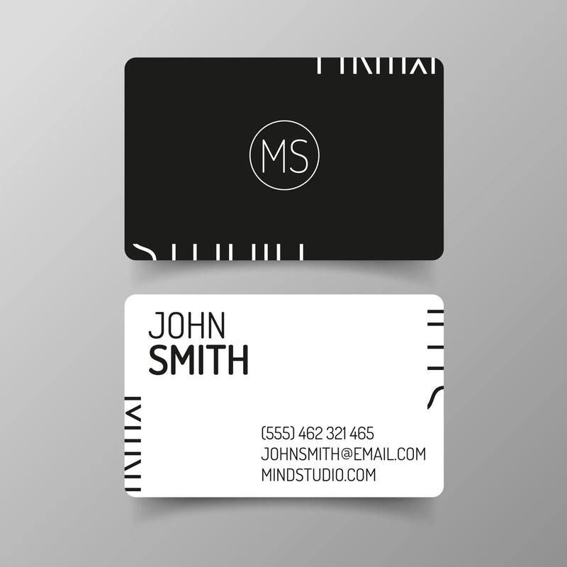 Double Sided Standard Business Cards