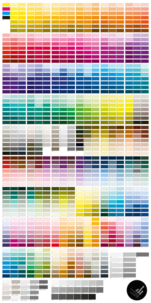 Pantone Color Chart Pdf Template Business Sample Color Chart Template
