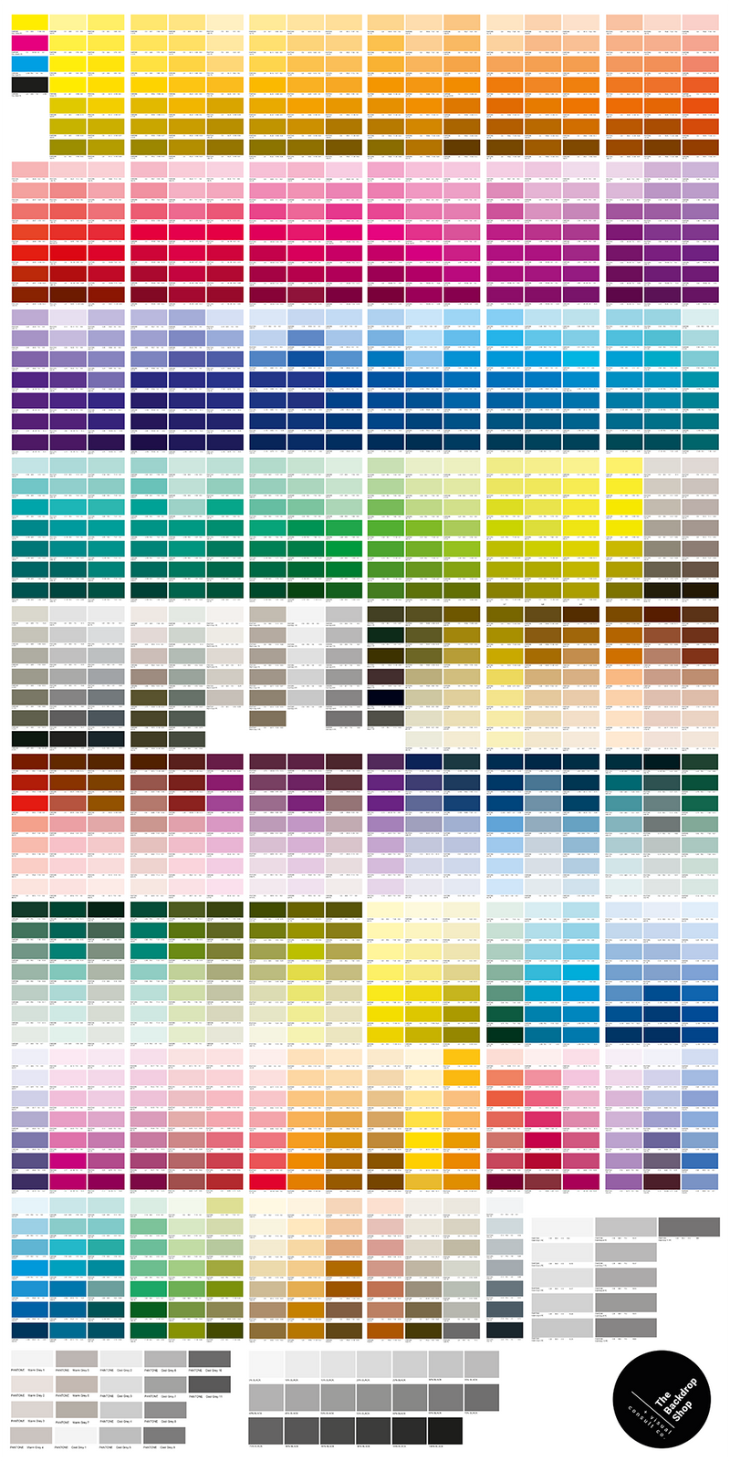 Pantone Colour Chart